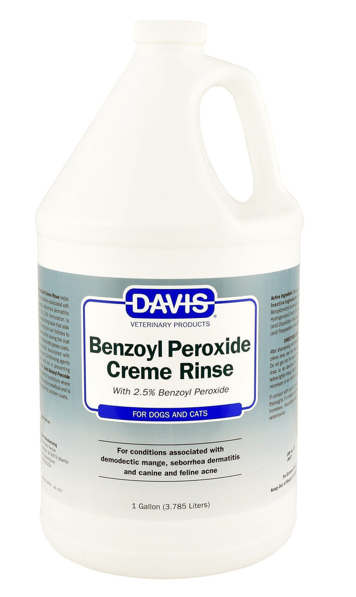 Davis Benzoyl Peroxide Creme Rinse - DAV1AX - Gallon - 4