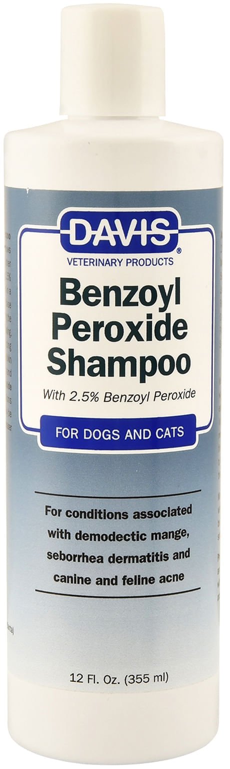 Davis Benzoyl Peroxide Pet Shampoo - DDB2 - 12 oz - 1