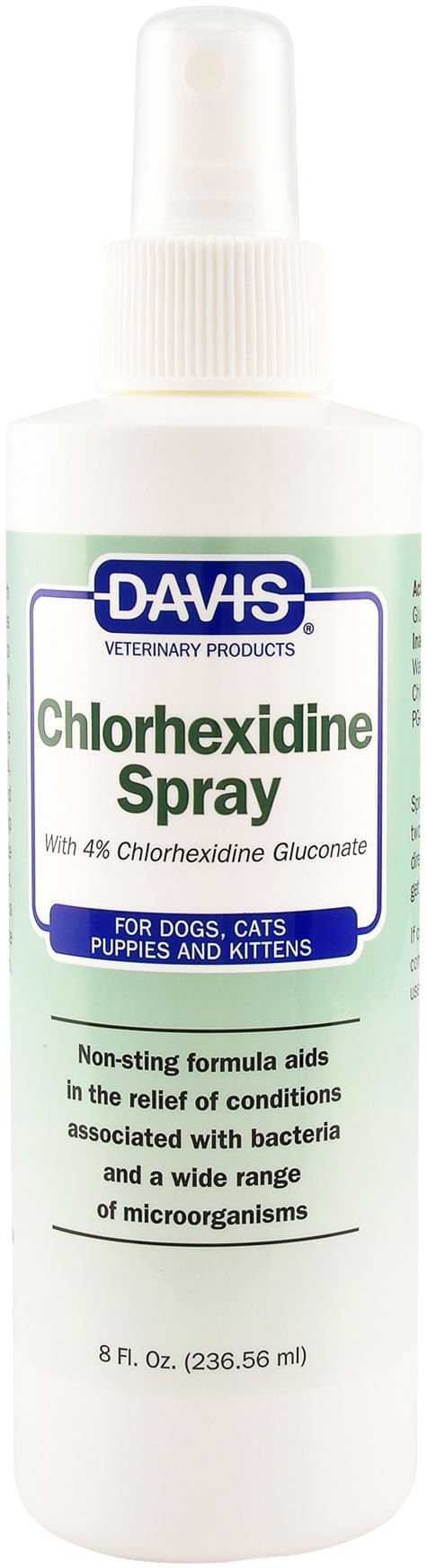 Davis 4% Chlorhexidine Spray, 8 oz - DAVC5 - 1