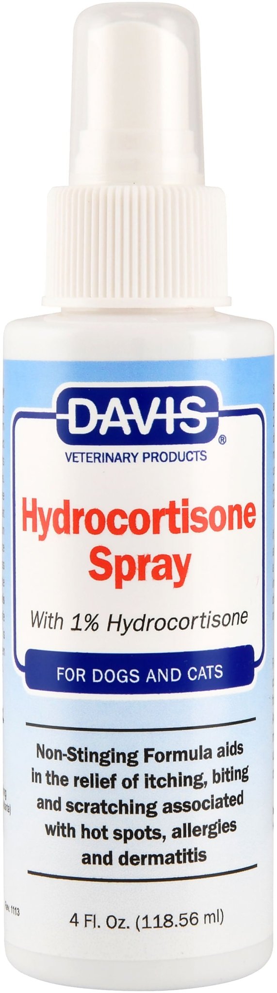 Davis Hydrocortisone Spray, 4 oz - DAVRV - 1