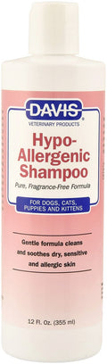 Davis Hypoallergenic Shampoo for Dogs and Cats - DAVHA - Hypoallergenic Shampoo, 12 oz - 1