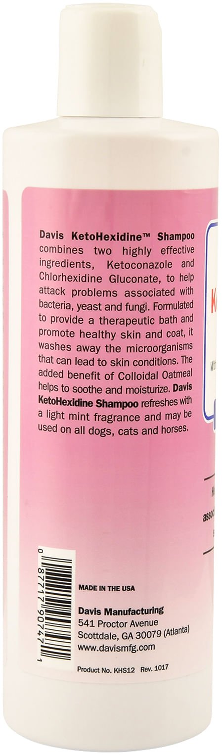 Davis KetoHexidine Pet Shampoo - DAVK1 - 12 oz - 2
