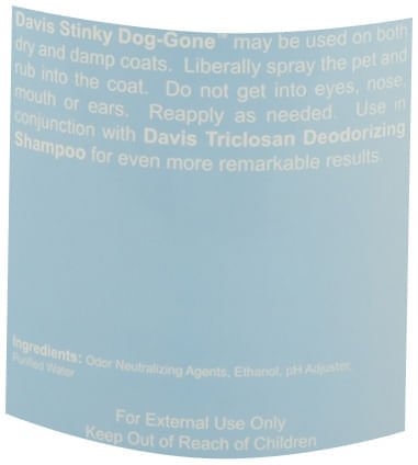 Davis Stinky Dog - Gone (Powerful Pet Deodorizer) Spray, 16 oz with Sprayer - DAVAK - 16 oz with Sprayer - 2