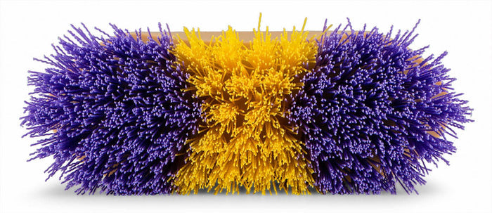 Decker CA2005 "Wild Things" Brush - D5W2 - Purple/Yellow/Purple - 4