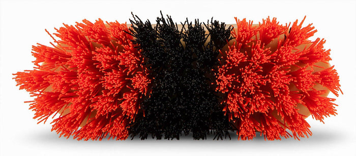 Decker CA2005 "Wild Things" Brush - D5W3 - Orange/Black/Orange - 8