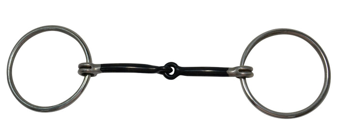 Diamond R Sweet Iron Snaffle Bit - RDDO - 1