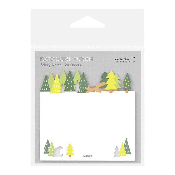Die-Cut Sticky Note | Forest