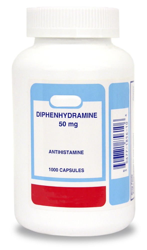Diphenhydramine Hydrochloride Capsules, 50 mg x 1000 ct - 0012009-50X1000 - 50 mg x 1000 ct - 1