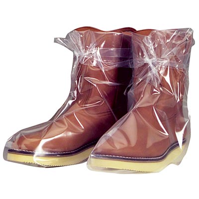 Disposable Poly Boot Covers, box of 50 - R5B1 - 1