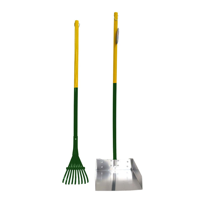 Dog Rake & Scooper Set for Pet Waste Pick - up - 39XY - Large - 6
