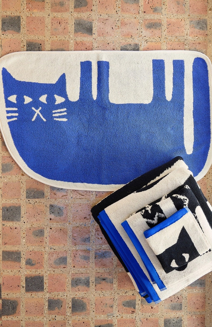 Donna Wilson Lazy Cat Bath Mat