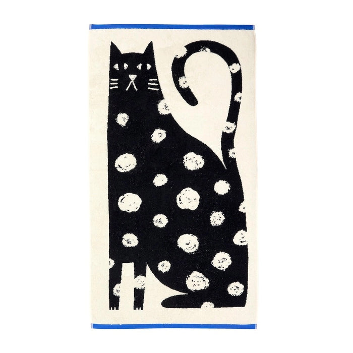 Donna Wilson Lazy Cat Bath Towel