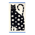 Donna Wilson Lazy Cat Bath Towel