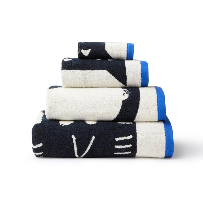 Donna Wilson Lazy Cat Bath Towel