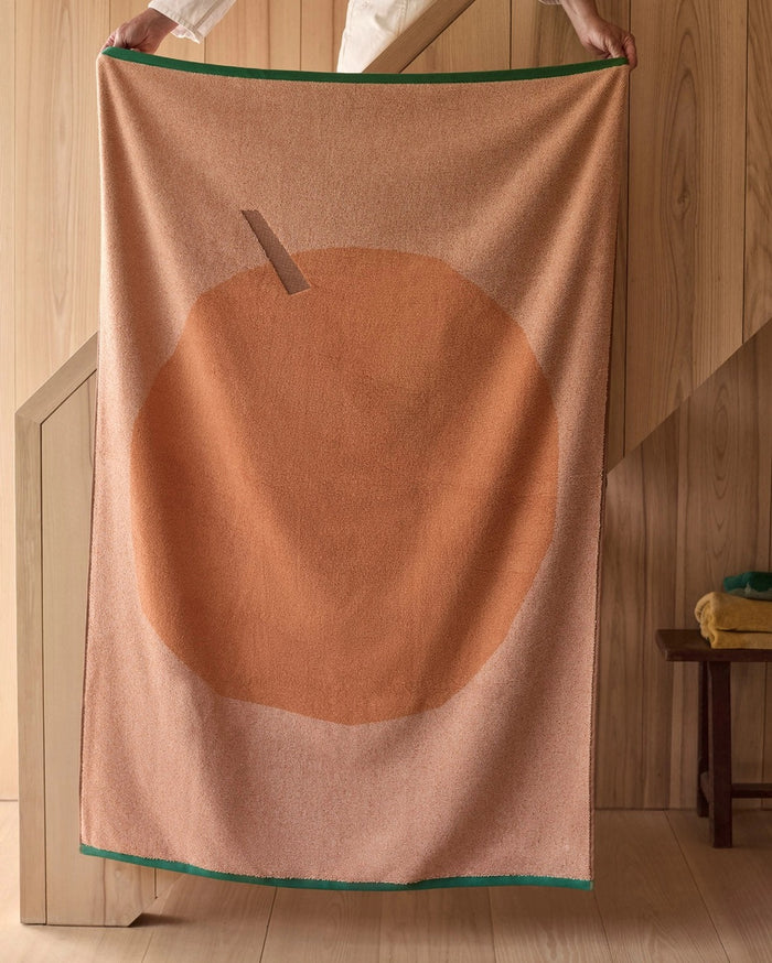 Donna Wilson Tutti Frutti Orange Bath Sheet