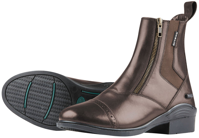 Dublin Evolution Double Zip Front Paddock Boots, Brown - 0V3CZ - 6 - 1