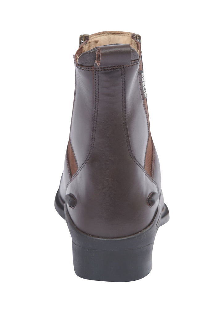 Dublin Evolution Double Zip Front Paddock Boots, Brown - 0V3CZ - 6 - 6