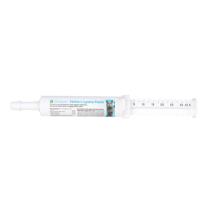 Duralactin Feline L - lysine, 32.5 ml Syringe - 015VPL02-32-5 - 32.5 ml syringe - 2