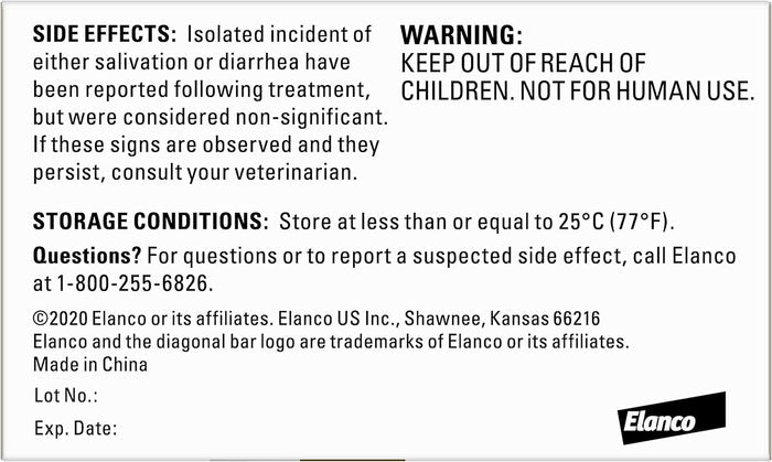 Elanco Tapeworm Cat Dewormer, 3 tablets - E8BC - 3