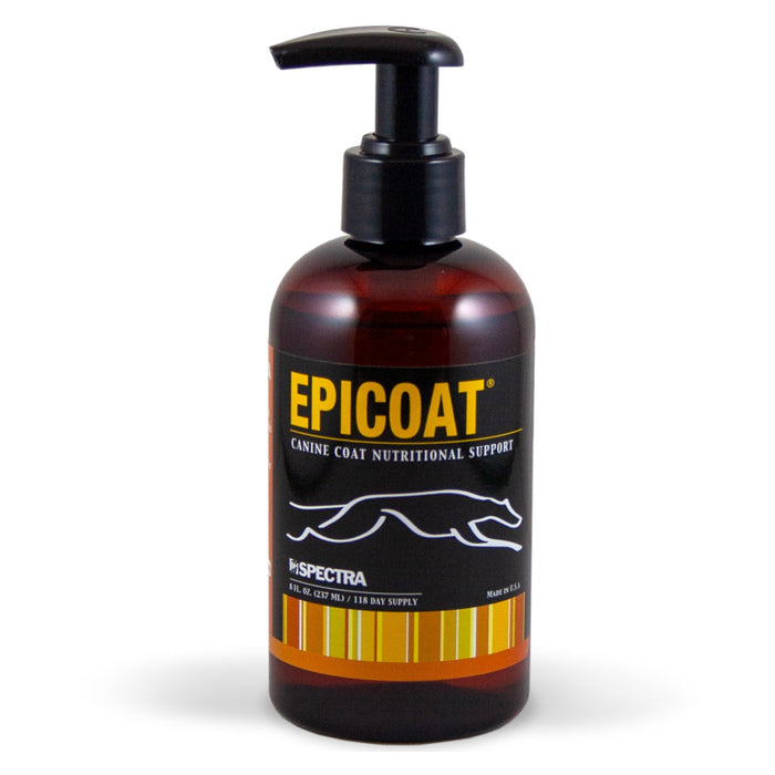 EpiCoat Canine Coat Nutritional Supplement, 8 oz - GQRA - 8 oz - 118 Day Supply - 1