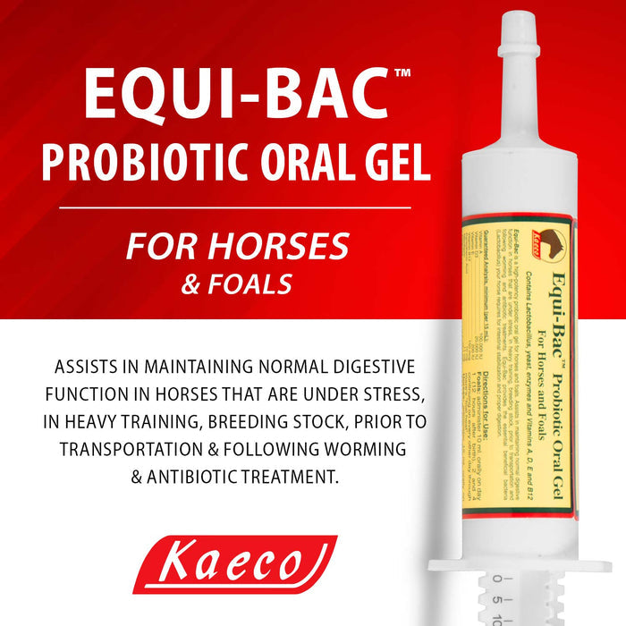 Equi - Bac Probiotic Gel for Horses - KKE4 - 2