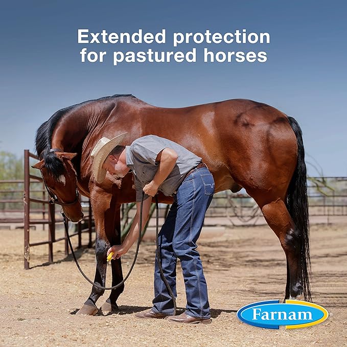 Equi - Spot Topical Fly Control for Horses - FAAK - 12 Week Supply (6 Applicators) - 5
