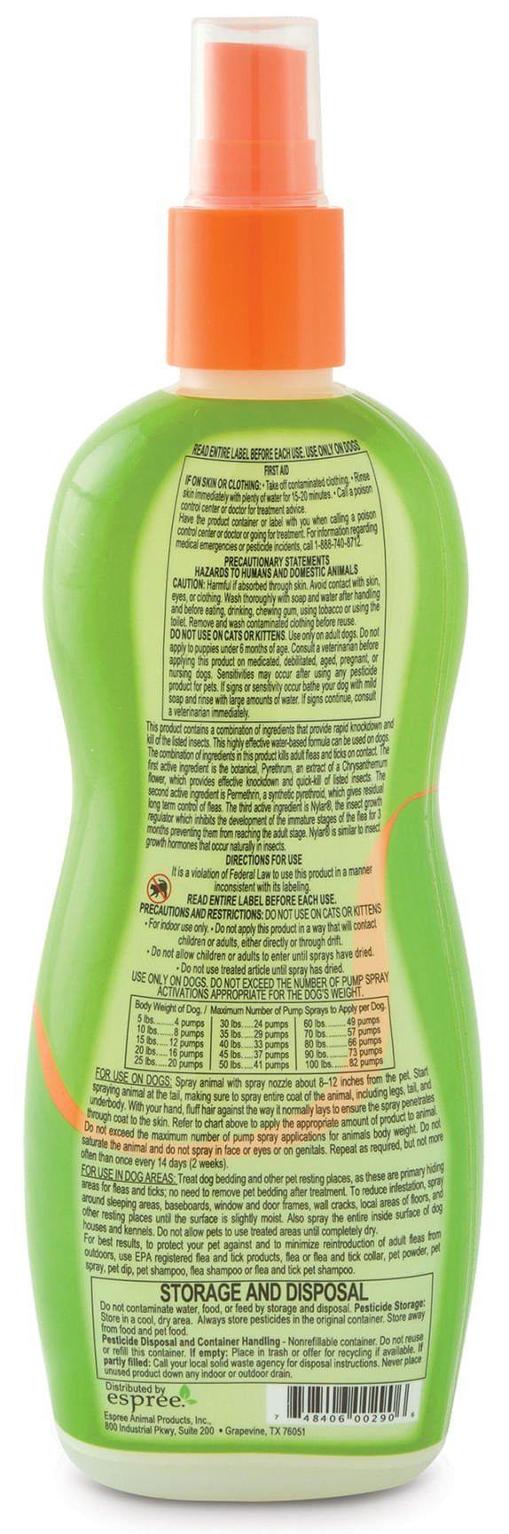 Espree Flea & Tick Spray for Dogs - ENAN - 2