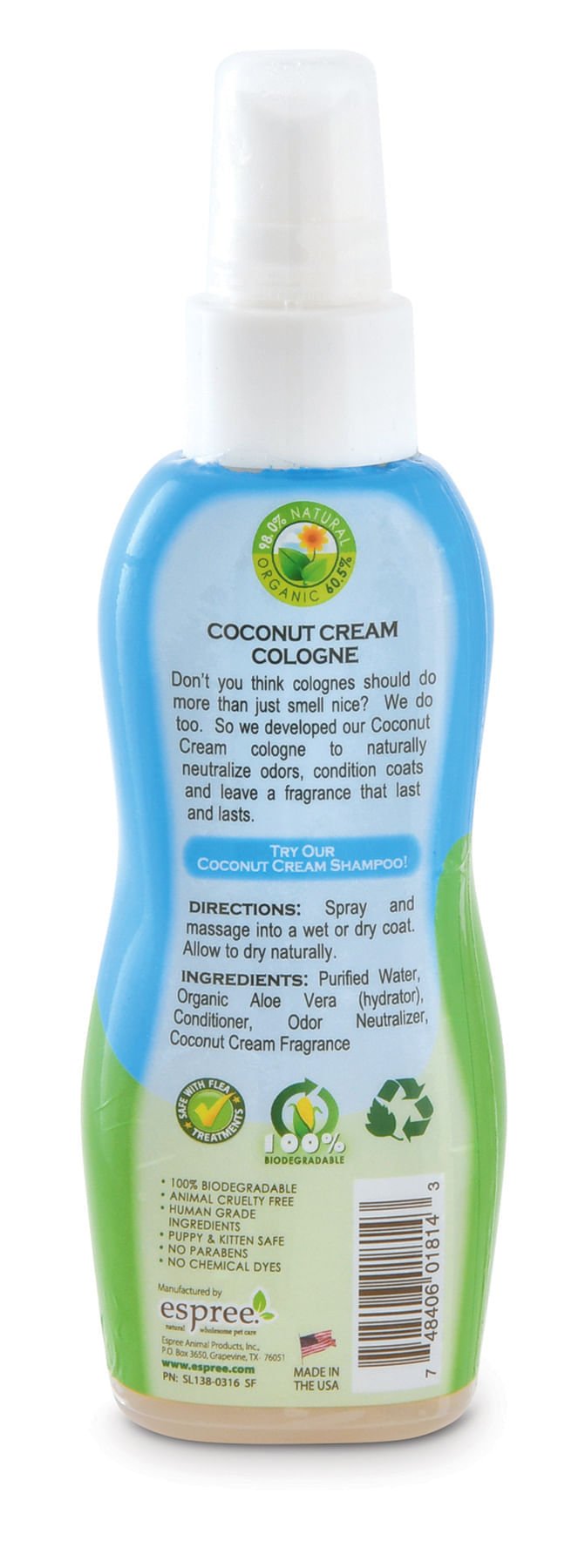 Espree Coconut Cream Cologne - ENBM - 2