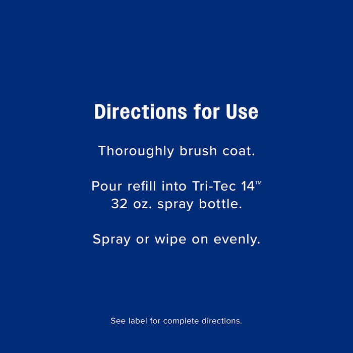 Farnam Tri - Tec 14 Fly Repellent for Horses - FATP - TRI - TEC 14 Ez Pour, Gallon - 9
