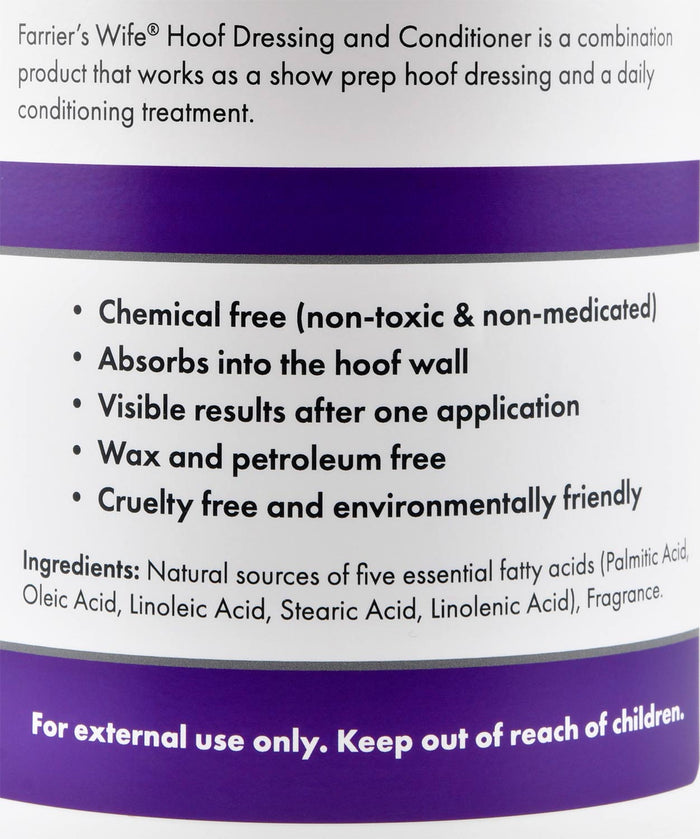 Farrier's Wife Hoof Dressing, 30 oz - AH114 - 3