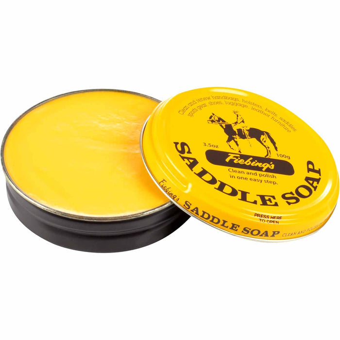 Fiebing's All - in - One Leather Saddle Soap Paste – Cleaner & Conditioner for Saddles, Boots, and Tack - F1U9 - White - 12 oz - 1 - 7