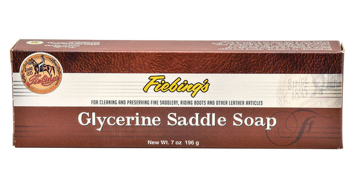Fiebing's Glycerine Saddle Bar Soap, 7 oz - F1S6 - 1