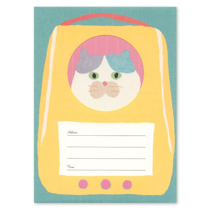 Fluffmoumou Letter Set - Cat Backpack