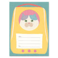 Fluffmoumou Letter Set - Cat Backpack