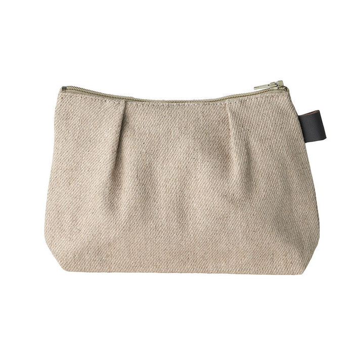 Fog Linen Natural Pouch - Seg