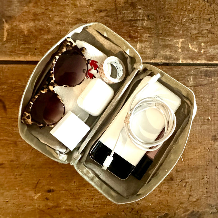 Fog Linen Sevan Cube Pouch | Medium