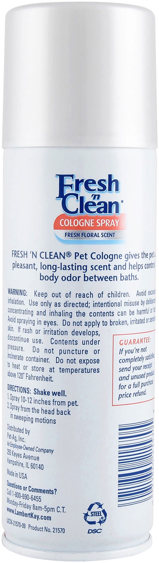 Fresh 'n Clean Pet Cologne Sprays - L3C4 - Fresh Floral - 6 oz - 2
