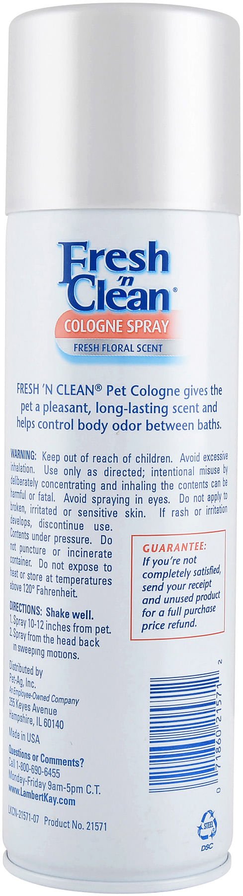Fresh 'n Clean Pet Cologne Sprays - L3C5 - Fresh Floral - 12 oz - 5
