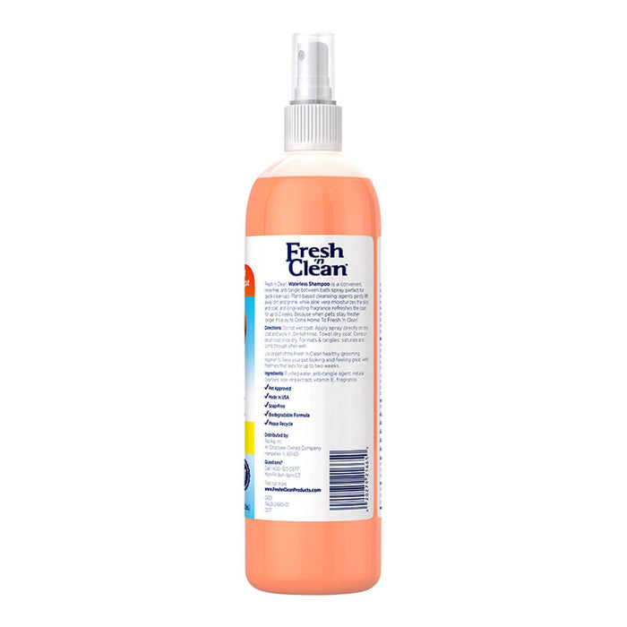 Fresh 'n Clean Waterless Shampoo, Classic Fresh Scent, 12 oz - 013TRP-21665 - Orange - Classic Fresh - 12oz - 3