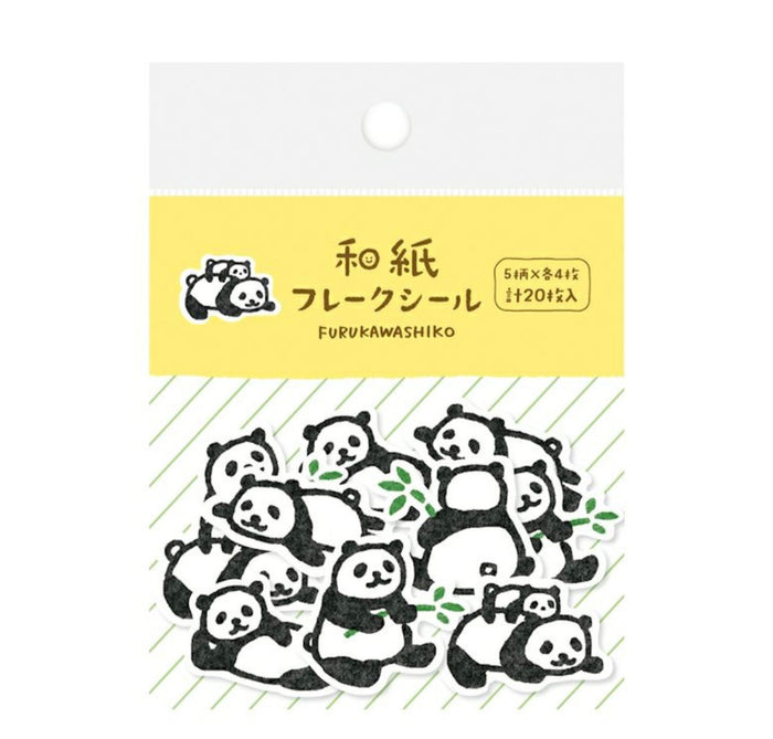 Furukawa Flake Stickers - Panda