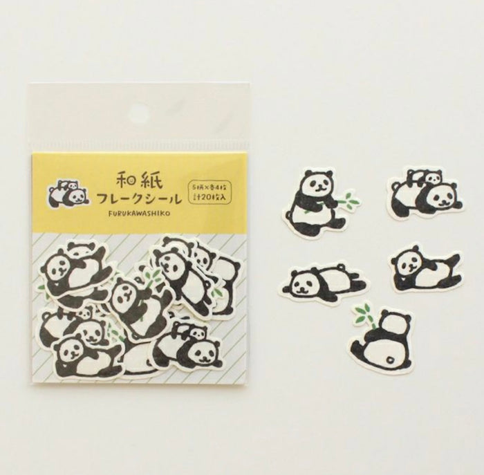 Furukawa Flake Stickers - Panda