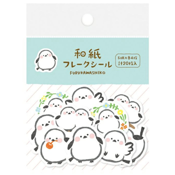 Furukawa Flake Stickers - Shimanaega Bird