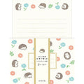 Furukawa Paper Hanko Letter Set - Hedgehog & Flowers