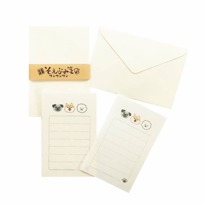 Furukawa Paper Mini Letter Set - Wan Wan Wan