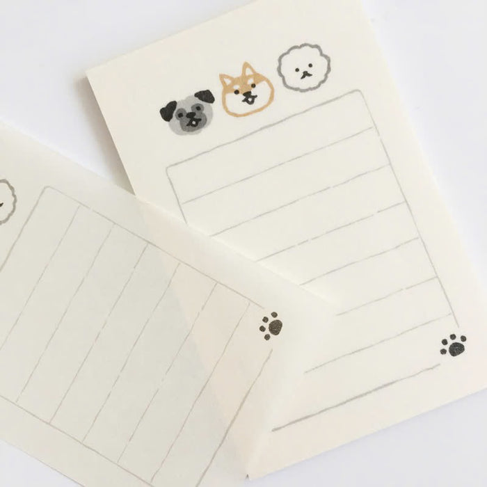 Furukawa Paper Mini Letter Set - Wan Wan Wan