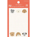 Furukawashiko Dog Face Sticky Notes