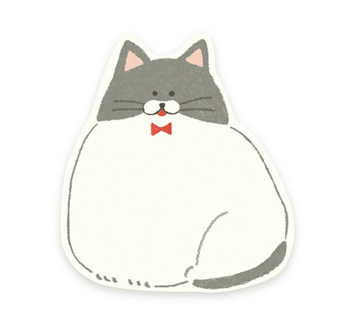 Furukawashiko Tuxie Cat Sticky Notes