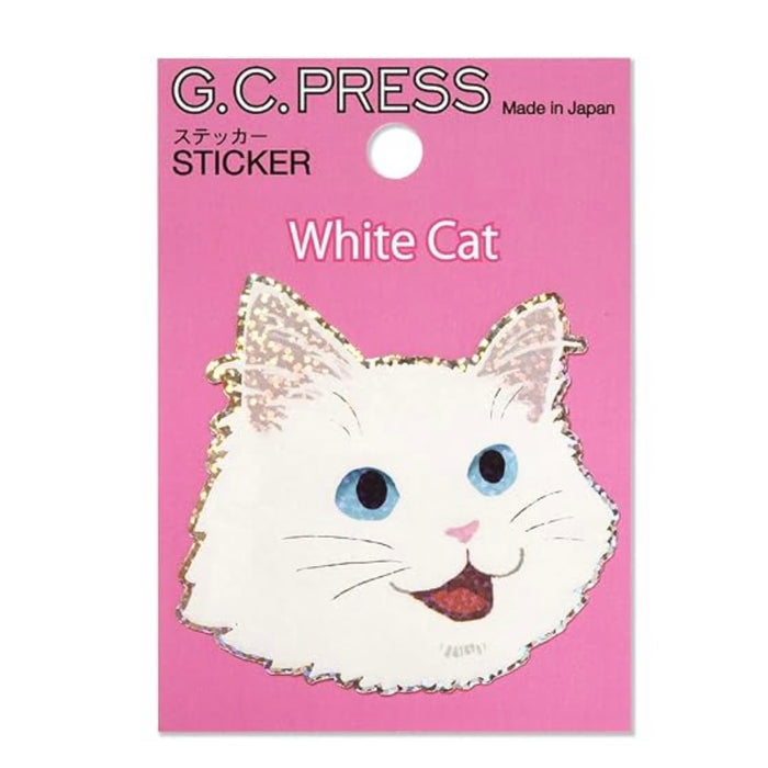 G.C. Press Cat Face Sticker