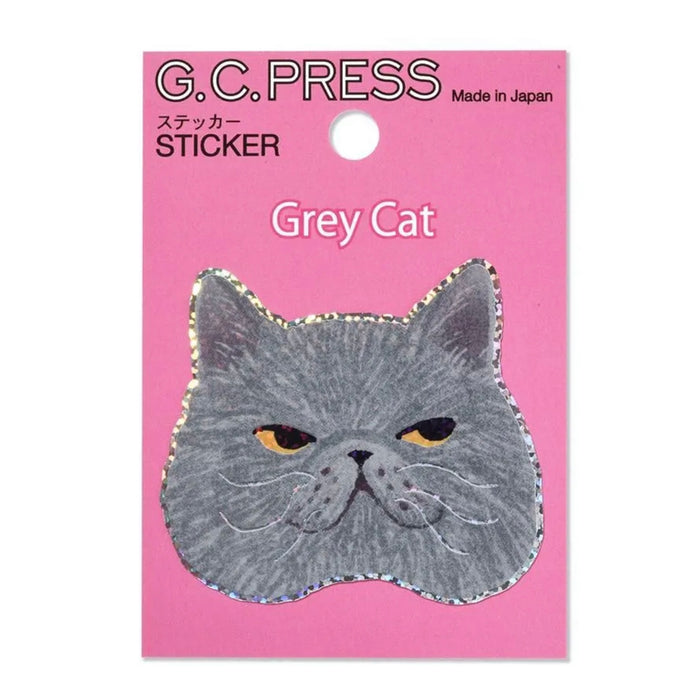 G.C. Press Cat Face Sticker