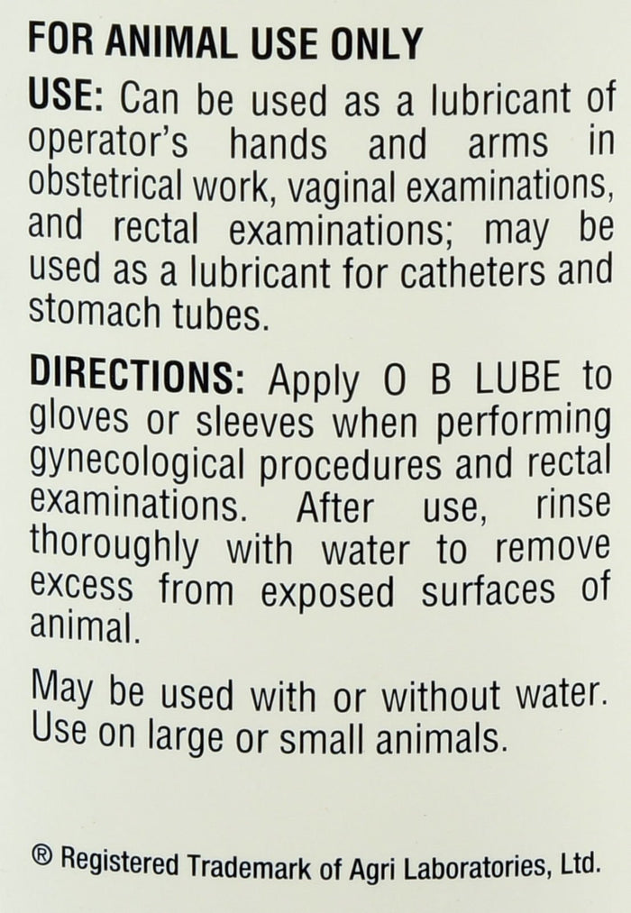 Generic OB Lubricant, Gallon - LEGC - 2